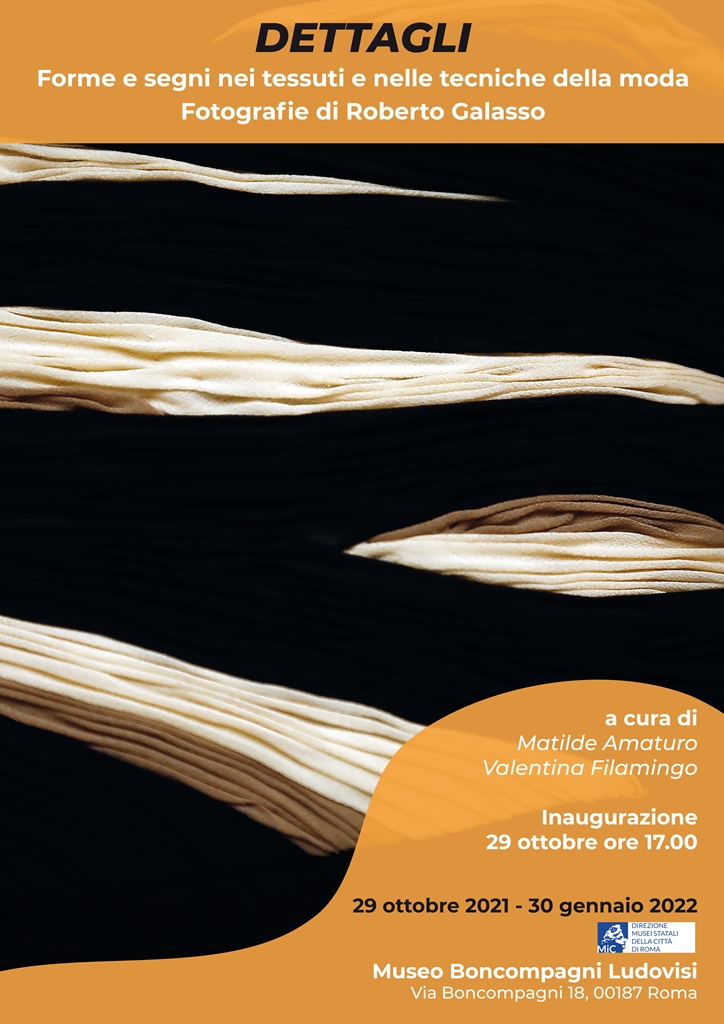 DETTAGLI Forme e segni nei tessuti e nelle tecniche della moda. Fotografie di Roberto Galasso